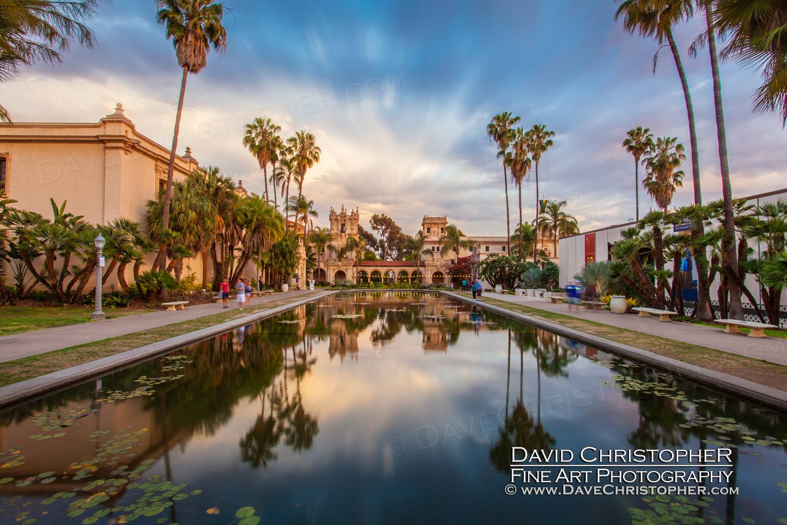 San Diego Landscape Photography David Christopher Balboa Park Reflection Pond