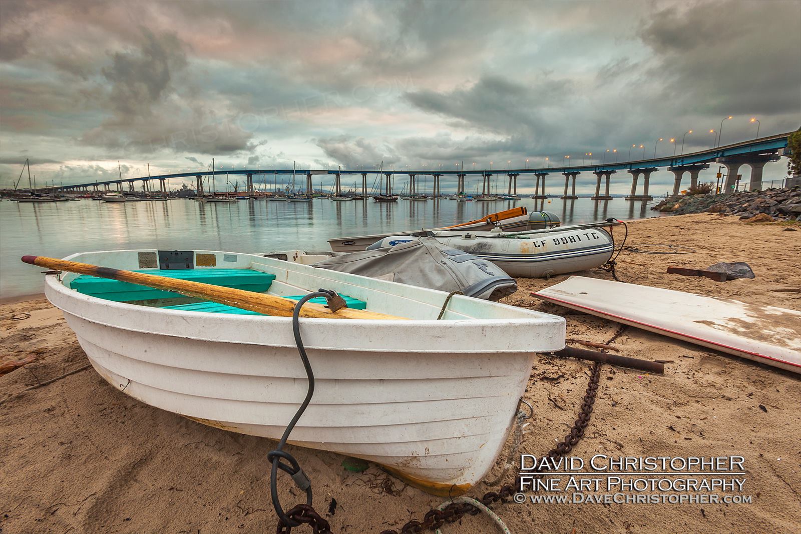 San Diego Landscape Photography David Christopher Coronado Bridge Tidelands Park