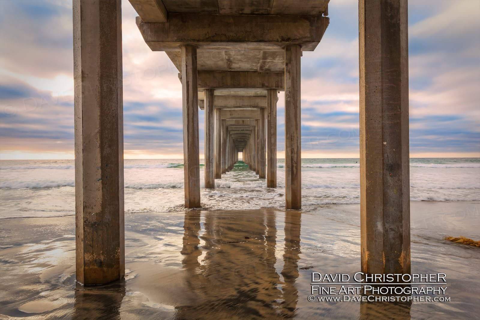 San Diego Landscape Photography David Christopher Scripps Pier